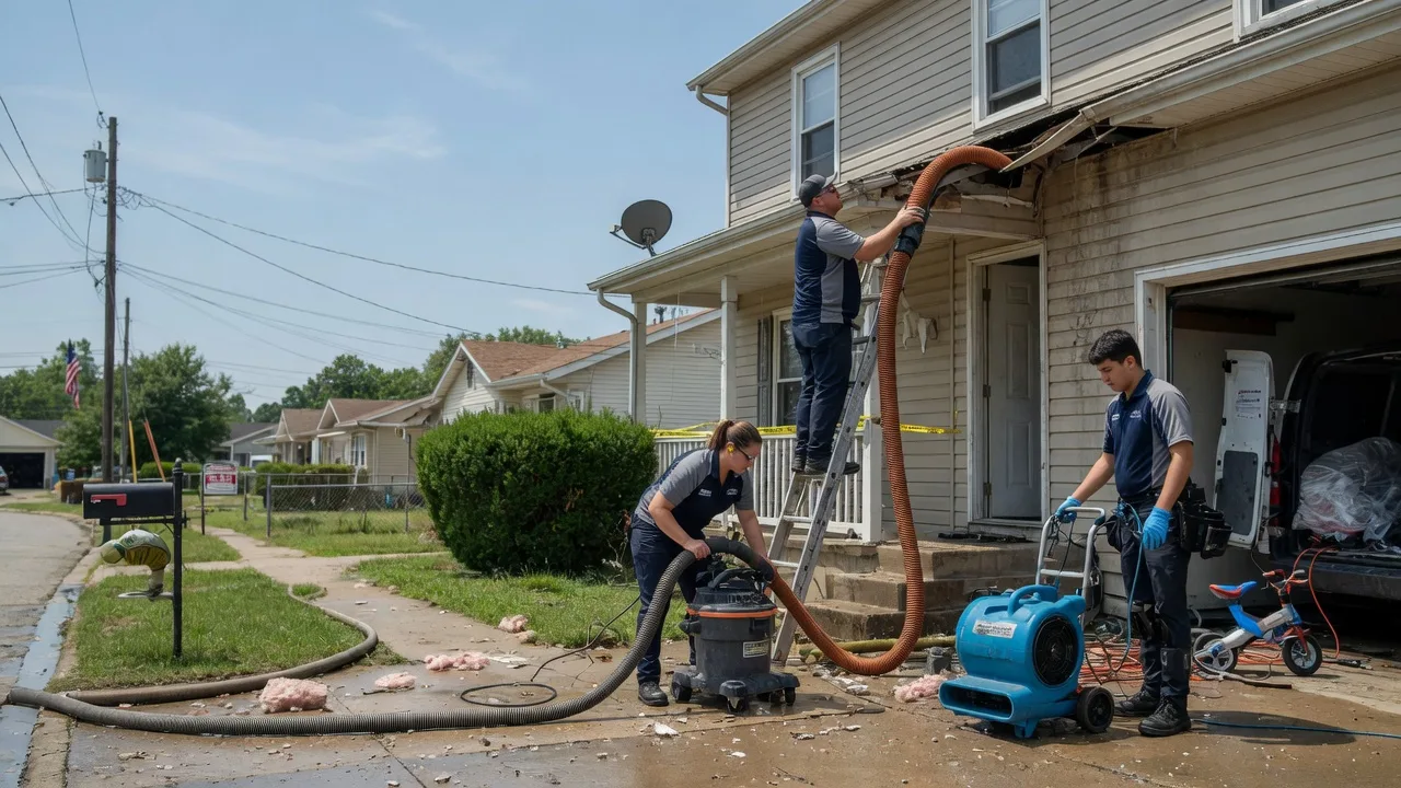 Water Damage Restoration in Tipton, IN near me